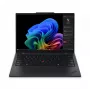 Lenovo ThinkPad T14s Gen 6 (Snapdragon) Copilot+ PC X1E-78-100 Laptop 35,6 cm (14 inch) WUXGA 32 GB LPDDR5x-SDRAM 1 TB SSD Wi-Fi 7 (802.11be) Windows 11 Pro Tedesco nero