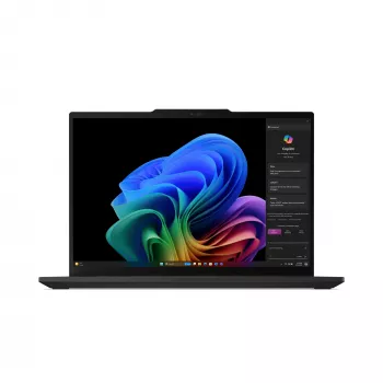 Lenovo ThinkPad T14s Gen 6 (Snapdragon) Copilot+ PC X1E-78-100 Laptop 35,6 cm (14 inch) WUXGA 32 GB LPDDR5x-SDRAM 1 TB SSD Wi-Fi 7 (802.11be) Windows 11 Pro Tedesco nero
