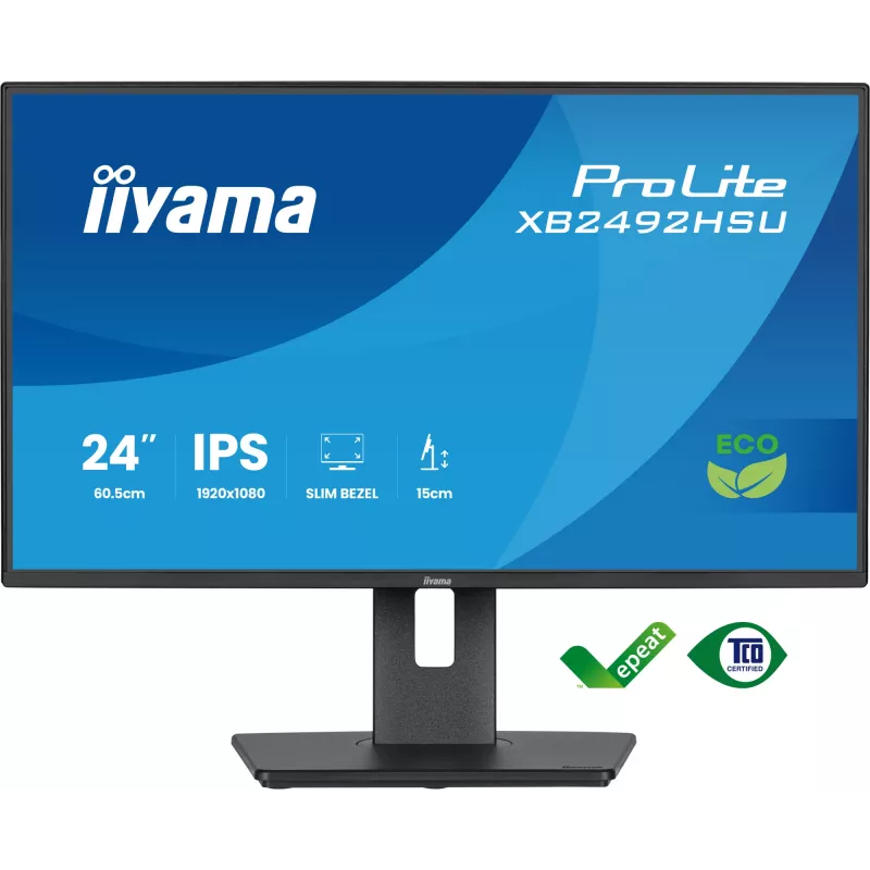iiyama ProLite XB2492HSU-B1 Monitor per computer 60,5 cm (23,8