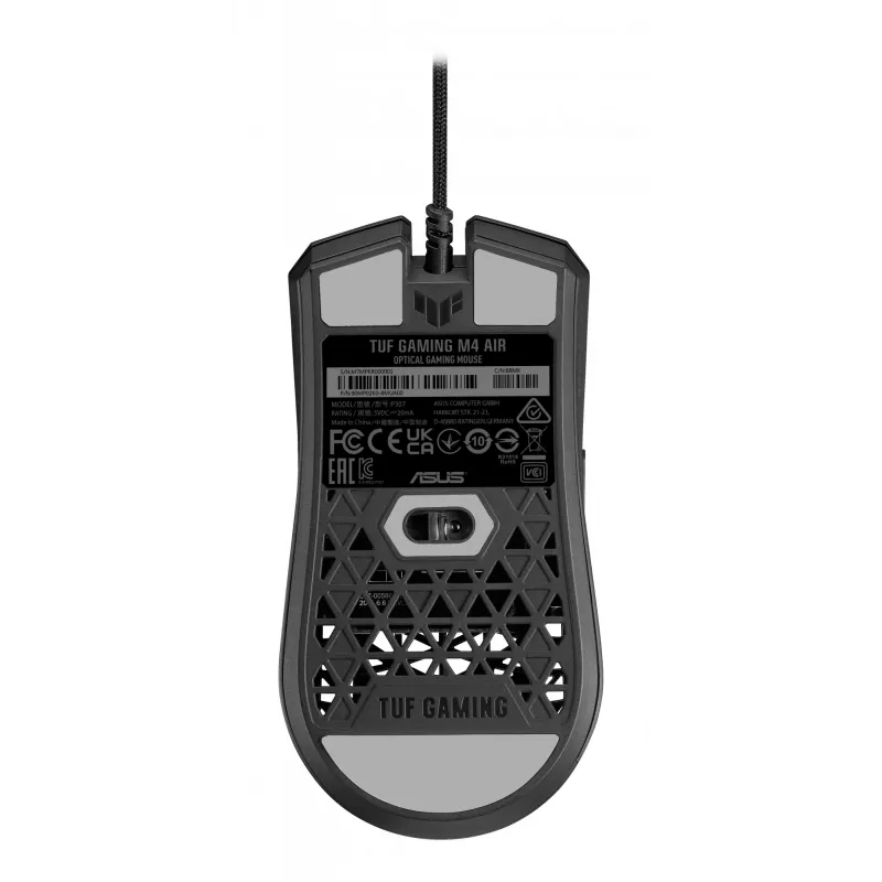 ASUS TUF Gaming M4 Air mouse ambidestro USB Type-A ottico 16000 DPI