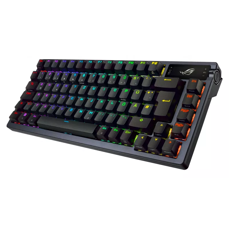 ASUS ROG Azoth tastiera gaming USB + RF Wireless + Bluetooth QWERTY nero