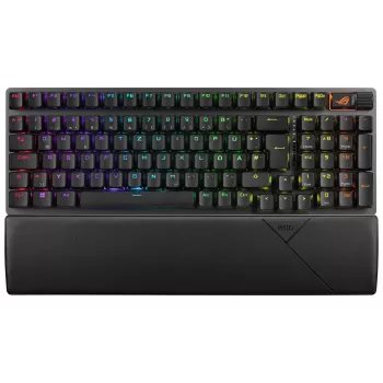 ASUS ROG Strix Scope II 96 Wireless tastiera gaming USB + RF Wireless + Bluetooth QWERTZ tedesco nero