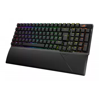 ASUS ROG Strix Scope II 96 Wireless tastiera gaming USB + RF Wireless + Bluetooth QWERTZ tedesco nero