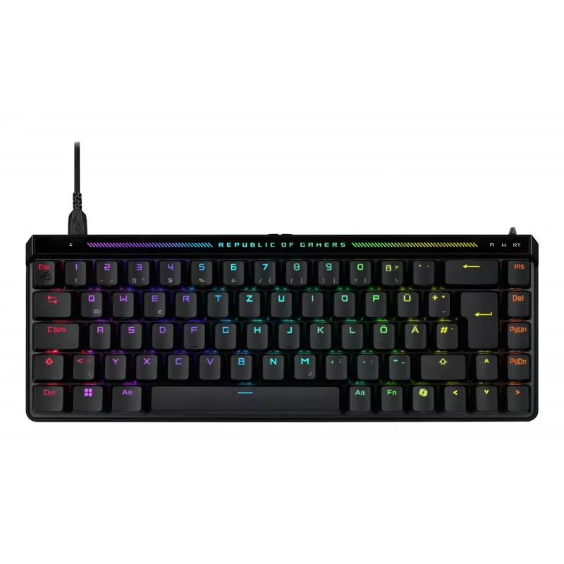 ASUS ROG Falchion Ace HFX tastiera gaming USB QWERTZ tedesco nero