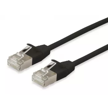 Cavo di rete Equip Cat.6A F/FTP cavo patch slim RJ-45 20m nero