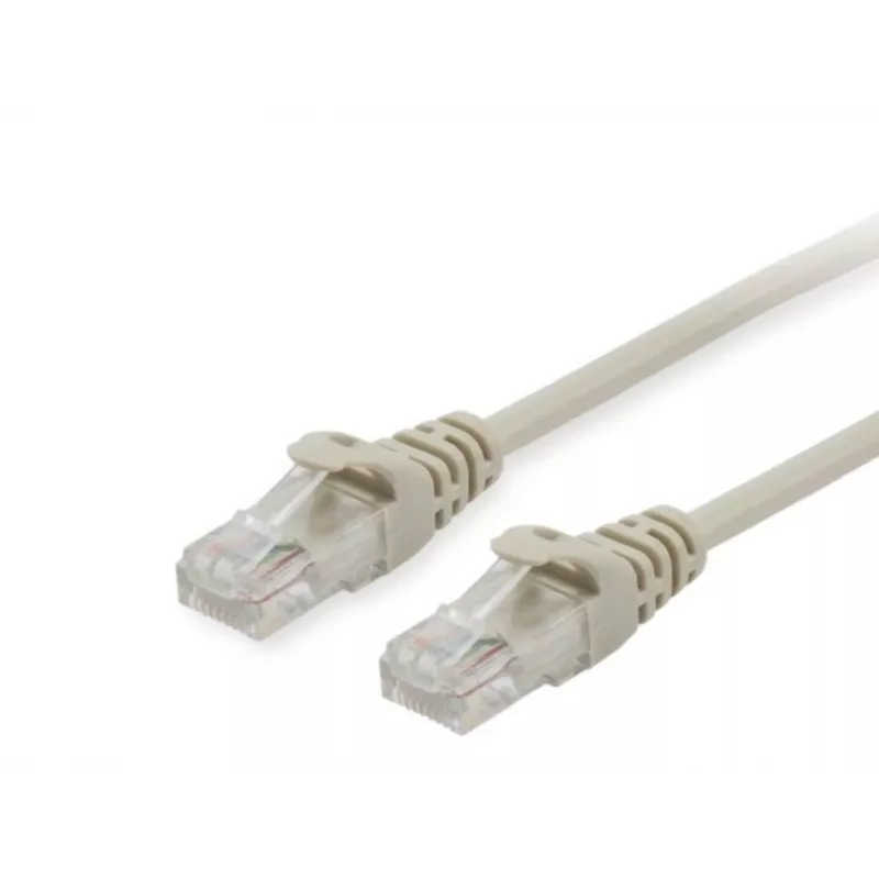 Equip Cat.6A U/UTP cavo patch, 0,5 m, beige, 0,5 m, Cat6a, U/UTP (UTP), RJ-45, RJ-45, beige