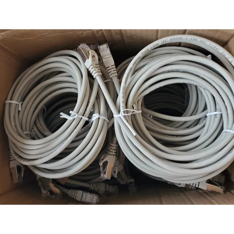 Equip Cat.6 S/FTP cavo patch, 2,0 m, 34 pz./scatola interna, grigio