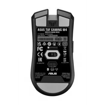 Mouse ASUS TUF Gaming M4 Wireless per destrorsi RF Wireless + Bluetooth ottico 12000 DPI