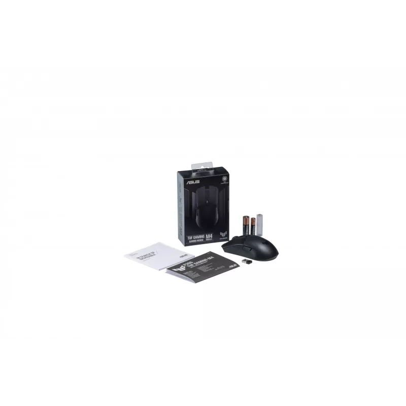 Mouse ASUS TUF Gaming M4 Wireless per destrorsi RF Wireless + Bluetooth ottico 12000 DPI