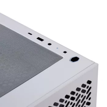 Case PC Cooler Master Elite 302 bianco mATX con 3 ventole ARGB da 120mm