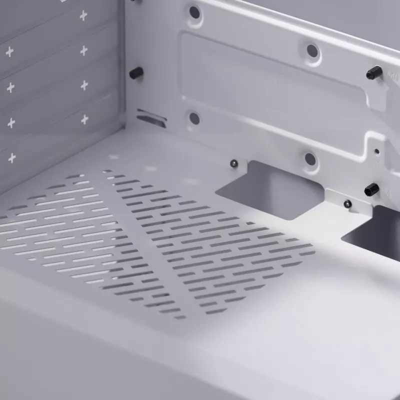 Case PC Cooler Master Elite 302 bianco mATX con 3 ventole ARGB da 120mm