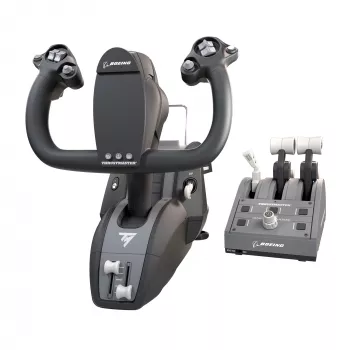 Thrustmaster TCA Yoke Pack Boeing Edition nero, grigio USB fightstick PC, Xbox, Xbox One, Xbox One S, Xbox One X, Xbox Series S, Xbox Series X
