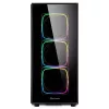 Case PC Sharkoon TG6 RGB Midi Tower nero