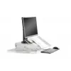 Supporto per documenti BakkerElkhuizen Q-doc 515, acrilico, plastica, acciaio, 10 kg, 120 - 240 mm, trasparente, 505 mm, 290 mm