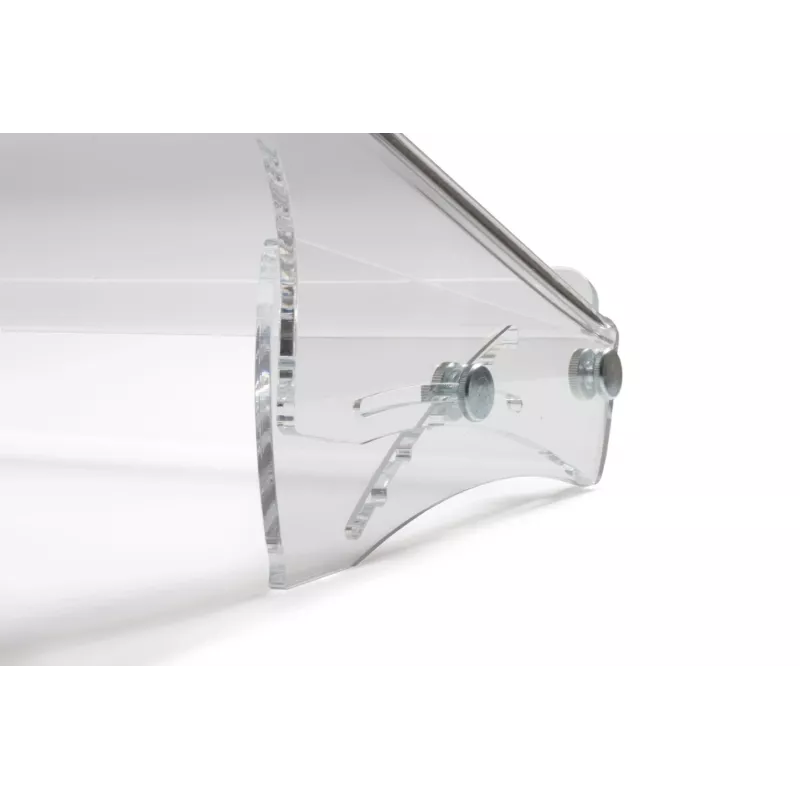 Supporto per documenti BakkerElkhuizen Q-doc 515, acrilico, plastica, acciaio, 10 kg, 120 - 240 mm, trasparente, 505 mm, 290 mm