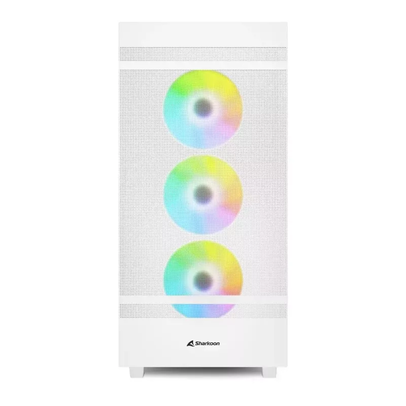 Case PC Sharkoon REBEL C50 RGB Full Tower bianco