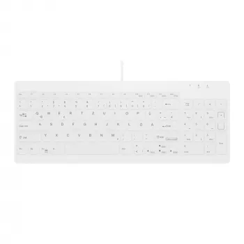 Contour Design Active Key Contour QuickClean tastiera medicale IP68 compatta con filo bianco DE C7012