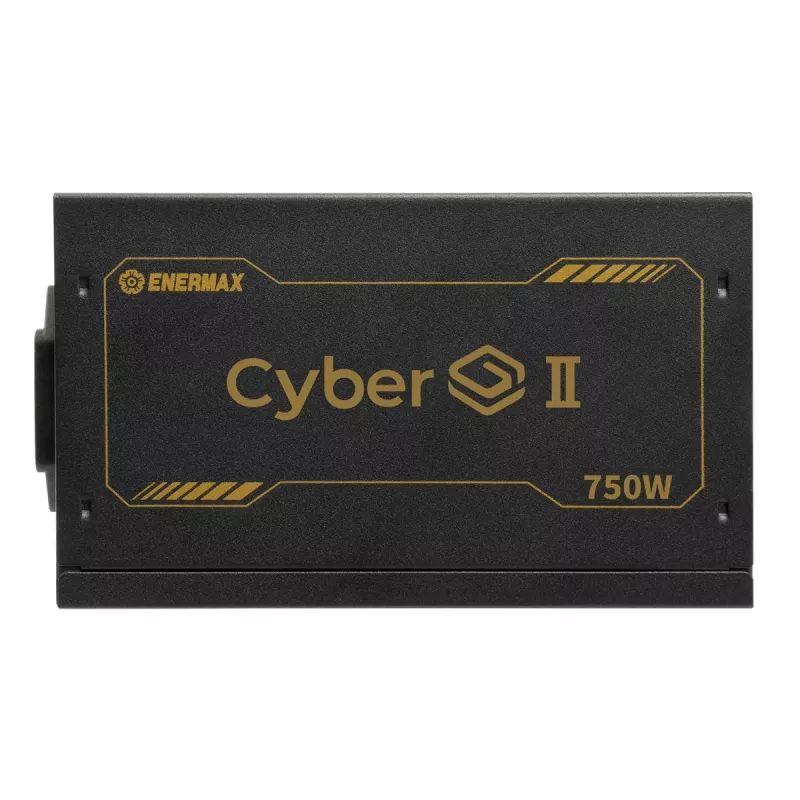 Enermax CyberG II ERV750G-AHG-NAC alimentatore 750 W, 80 Plus Gold, non modulare, ATX, nero
