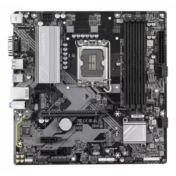 GIGABYTE B760M D3HP Scheda madre - CPU Intel Core 14th Gen, VRM 4+1+1 fasi, fino a 5600MHz DDR5, 2xPCIe 4.0 M.2, GbE LAN, USB 3.2 Gen 1