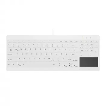 Contour Design Active Key Contour QuickClean Tastiera medica IP68 Touchpad Compatta Cablata Bianca DE C7412