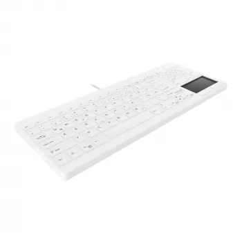 Contour Design Active Key Contour QuickClean Tastiera medica IP68 Touchpad Compatta Cablata Bianca DE C7412