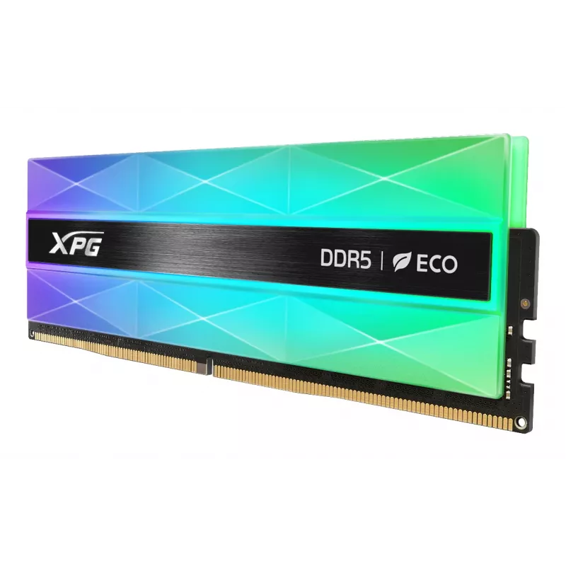DIMM 32 GB DDR5-6000 (2x 16 GB) Kit duale, Memoria argento, AX5U6000C3016G-DCLANRSG, Lancer Neon RGB, INTEL XMP, AMD EXPO