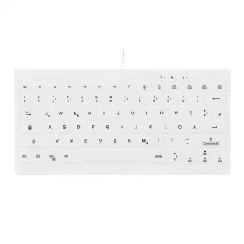 Contour Design Active Key Contour QuickClean Tastiera medica IP68 Mini Cablata Bianca DE C4112