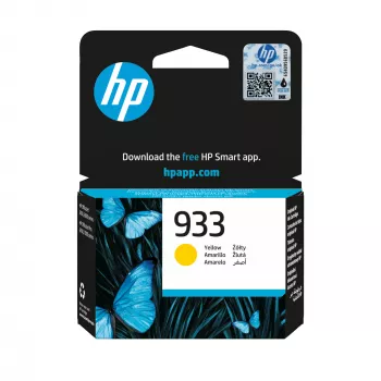 HP 933 Giallo Cartuccia d'inchiostro originale, Giallo, 1 pz., 330 pagine