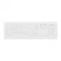 Contour Design Active Key Contour ClassicClean Tastiera medica Copertura rimovibile Full-Size Wireless Bianca DE C8100