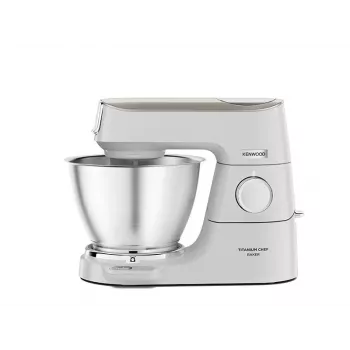 Kenwood KVC65.001WH Robot da cucina 1200 W 5 l acciaio inossidabile, bianco bilancia integrata