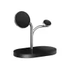Samsung GP-PWU024WIABW caricabatterie mobile cuffie, smartphone, smartwatch nero, argento USB ricarica wireless indoor