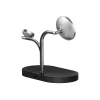 Samsung GP-PWU024WIABW caricabatterie mobile cuffie, smartphone, smartwatch nero, argento USB ricarica wireless indoor