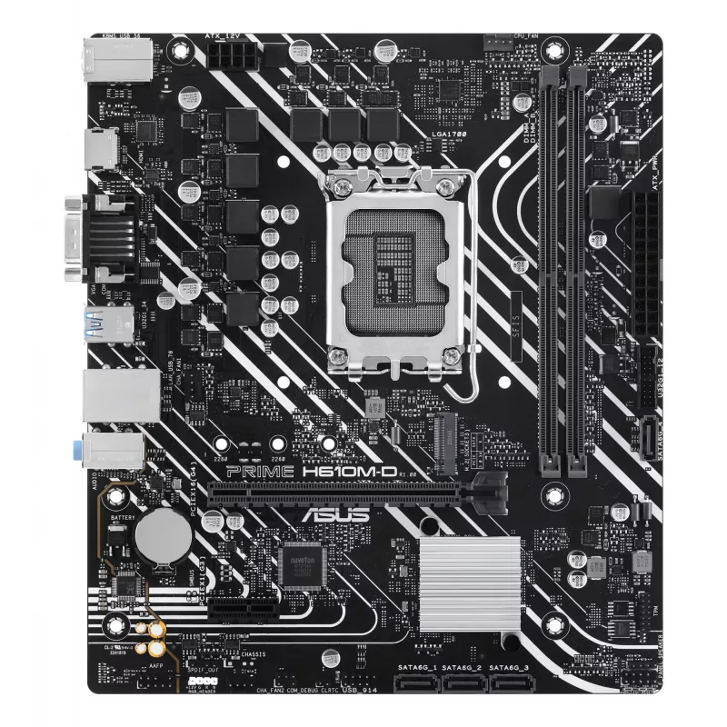 Scheda madre ASUS PRIME H610M-D Intel H610 LGA 1700 micro ATX
