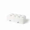 Cassetto LEGO Brick 8, room copenhagen RC40061735, bianco