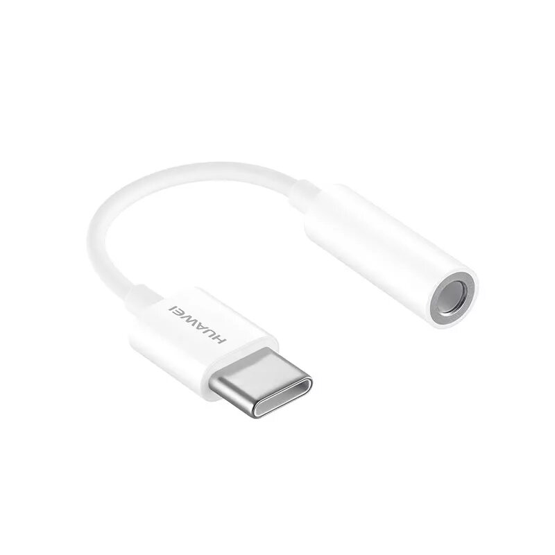 Huawei CM20 adattatore da USB Type-C a jack da 3,5 mm, bianco