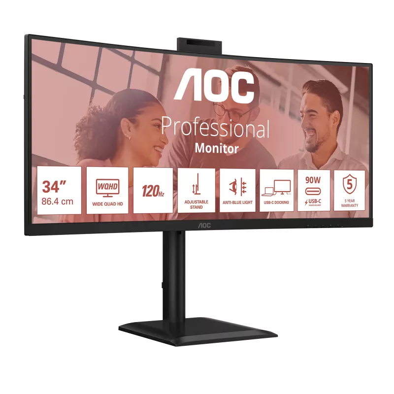 Monitor per computer AOC E4 CU34E4CW 86,4 cm (34