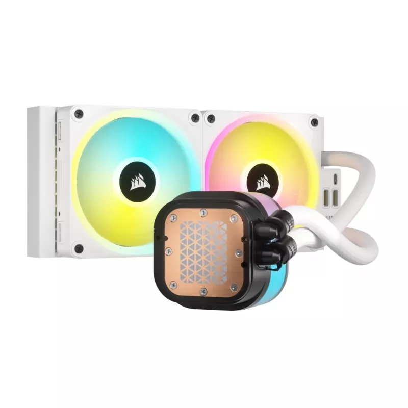 Dissipatore CPU CORSAIR – iCUE Link H100i RGB raffreddamento liquido AiO – bianco