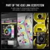 Dissipatore CPU CORSAIR – iCUE Link H100i RGB raffreddamento liquido AiO – bianco