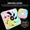 Dissipatore CPU CORSAIR – iCUE Link H100i RGB raffreddamento liquido AiO – bianco