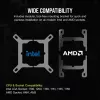 Dissipatore CPU CORSAIR – iCUE Link H100i RGB raffreddamento liquido AiO – bianco
