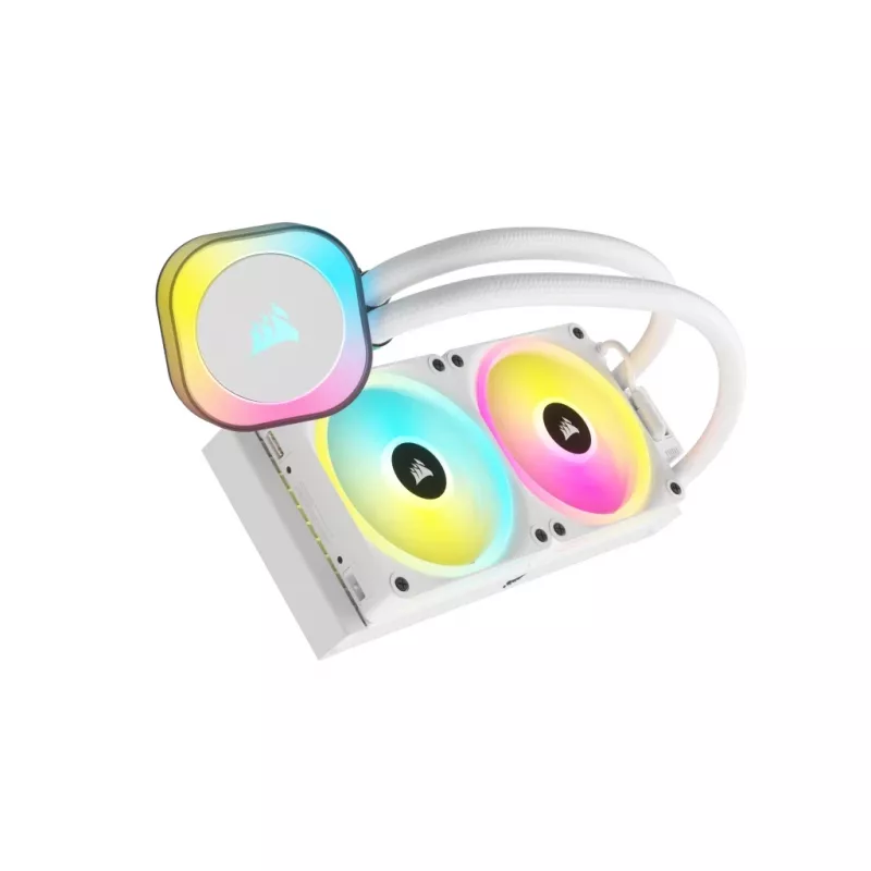 Dissipatore CPU CORSAIR – iCUE Link H100i RGB raffreddamento liquido AiO – bianco
