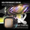 Dissipatore CPU CORSAIR – iCUE Link H100i RGB raffreddamento liquido AiO – bianco