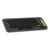 Tastiera wireless LOGITECH - Pop Icon Keys - Grafite e verde Qwertz tedesco