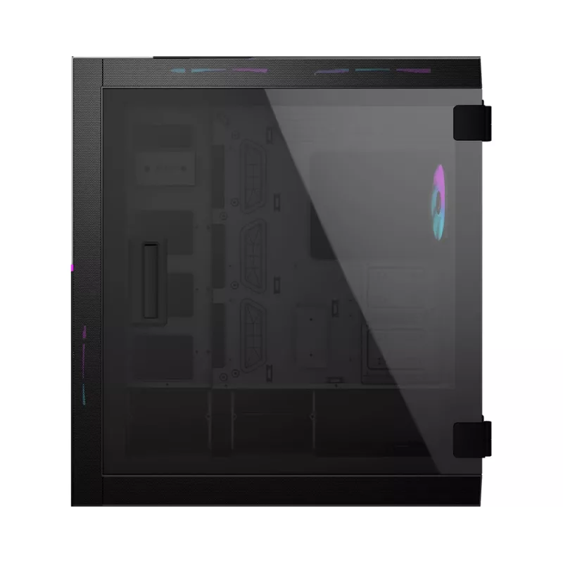 Case per computer gaming MSI MPG SEKIRA 500X Full Tower 'nero, 3x ventole ARGB 200mm + 1x 200mm + 1x120mm ARGB, Mystic Light Sync, hub ARGB a 8 canali, USB Type-C, pannelli in vetro temperato, E-ATX, ATX, mATX, mini-ITX'