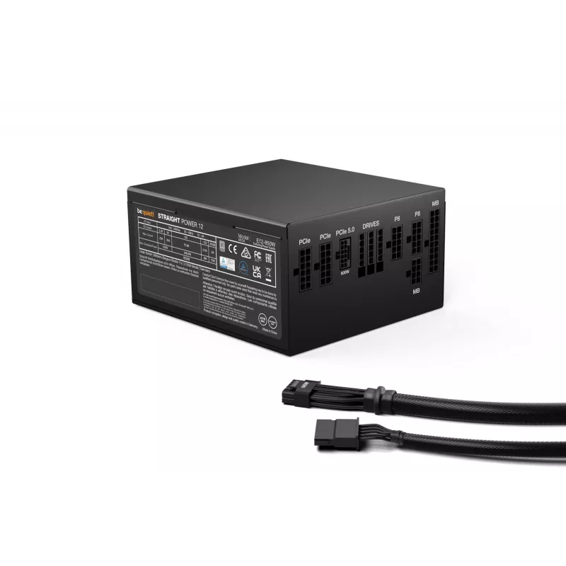 be quiet! BN337 alimentatore 850 W 20+4 pin ATX ATX nero