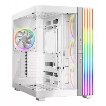 Case per PC bequiet! LIGHT BASE 900 FX Full Tower bianco — Full Tower, XL-ATX, ventole RGB, GPU 49,5 cm, dissipatore CPU 190 mm