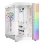 Case PC be quiet! Light Base 900 FX, Full Tower, E-ATX / XL-ATX, vetro temperato, 4 ventole da 140 mm, dissipatore CPU da 190 mm, bianco