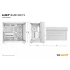 Case PC be quiet! Light Base 900 FX, Full Tower, E-ATX / XL-ATX, vetro temperato, 4 ventole da 140 mm, dissipatore CPU da 190 mm, bianco