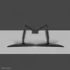 Braccio per monitor Neomounts DS70S-950BL2 17-35 pollici - a gas - Topfix - stop a 180°