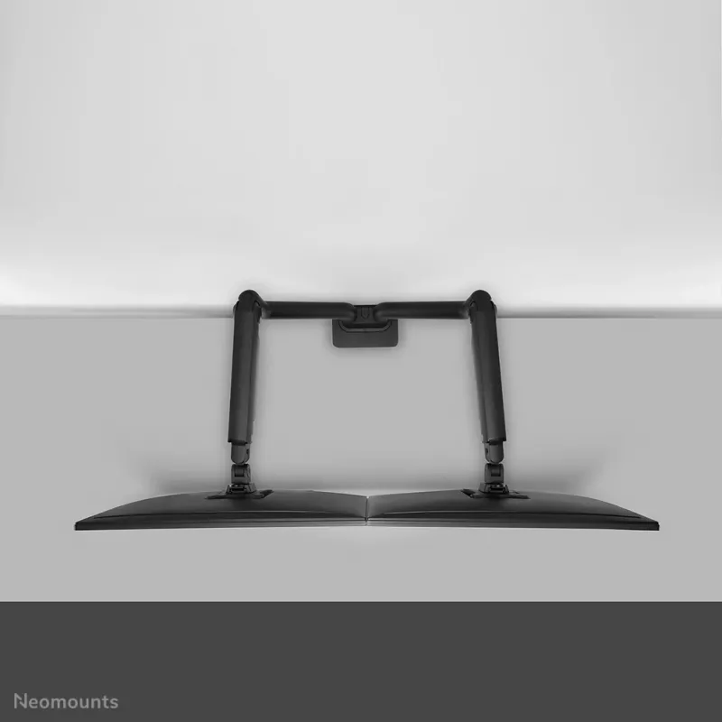Braccio per monitor Neomounts DS70S-950BL2 17-35 pollici - a gas - Topfix - stop a 180°